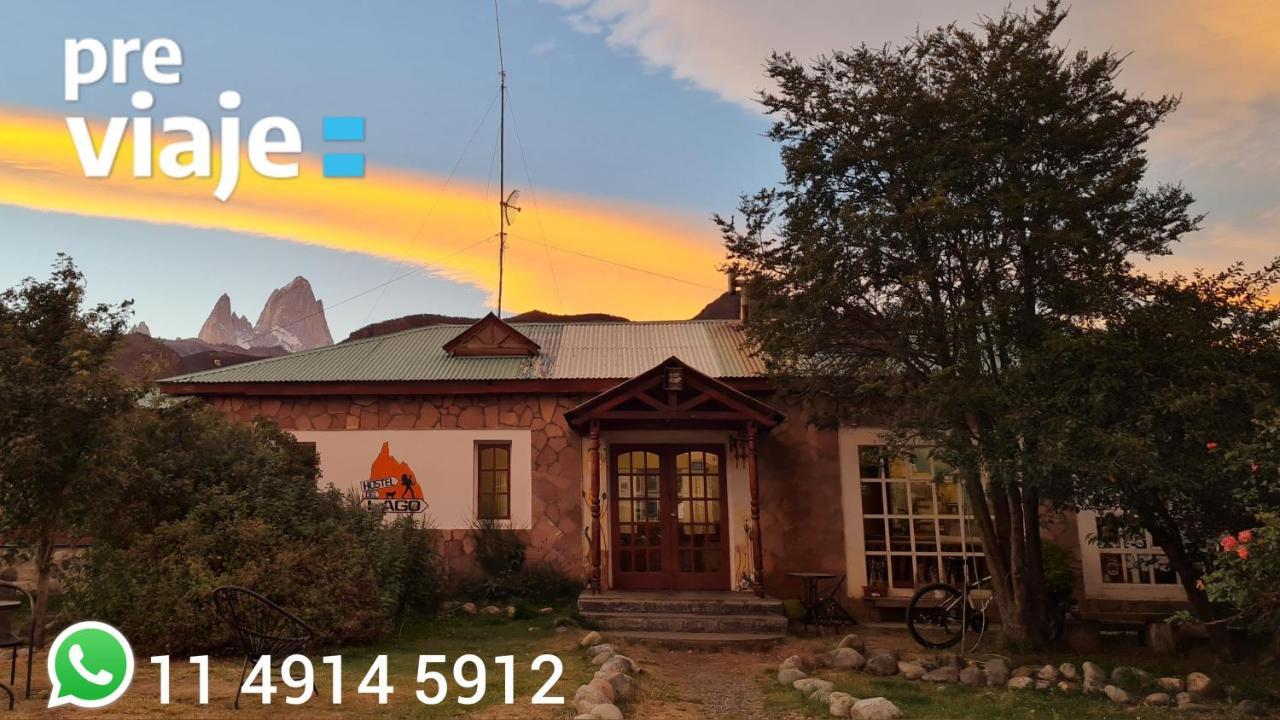 Hostel Del Lago, Habitaciones Privadas Y Cabanas El Chaltén Exterior foto